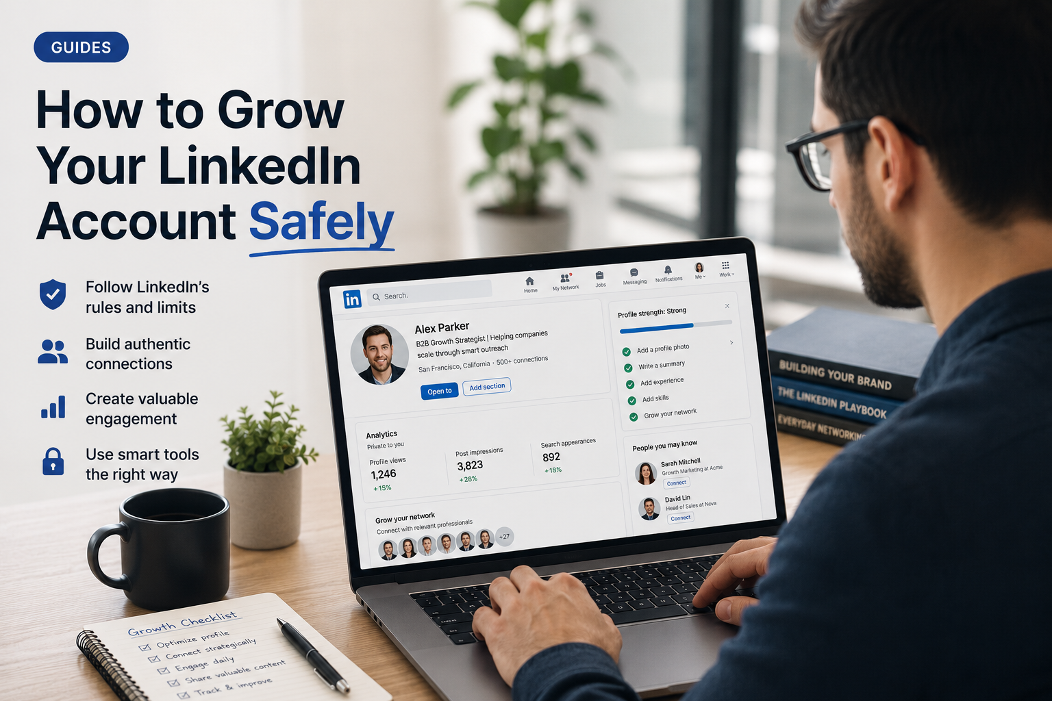  How to Grow Your LinkedIn Account Safely 