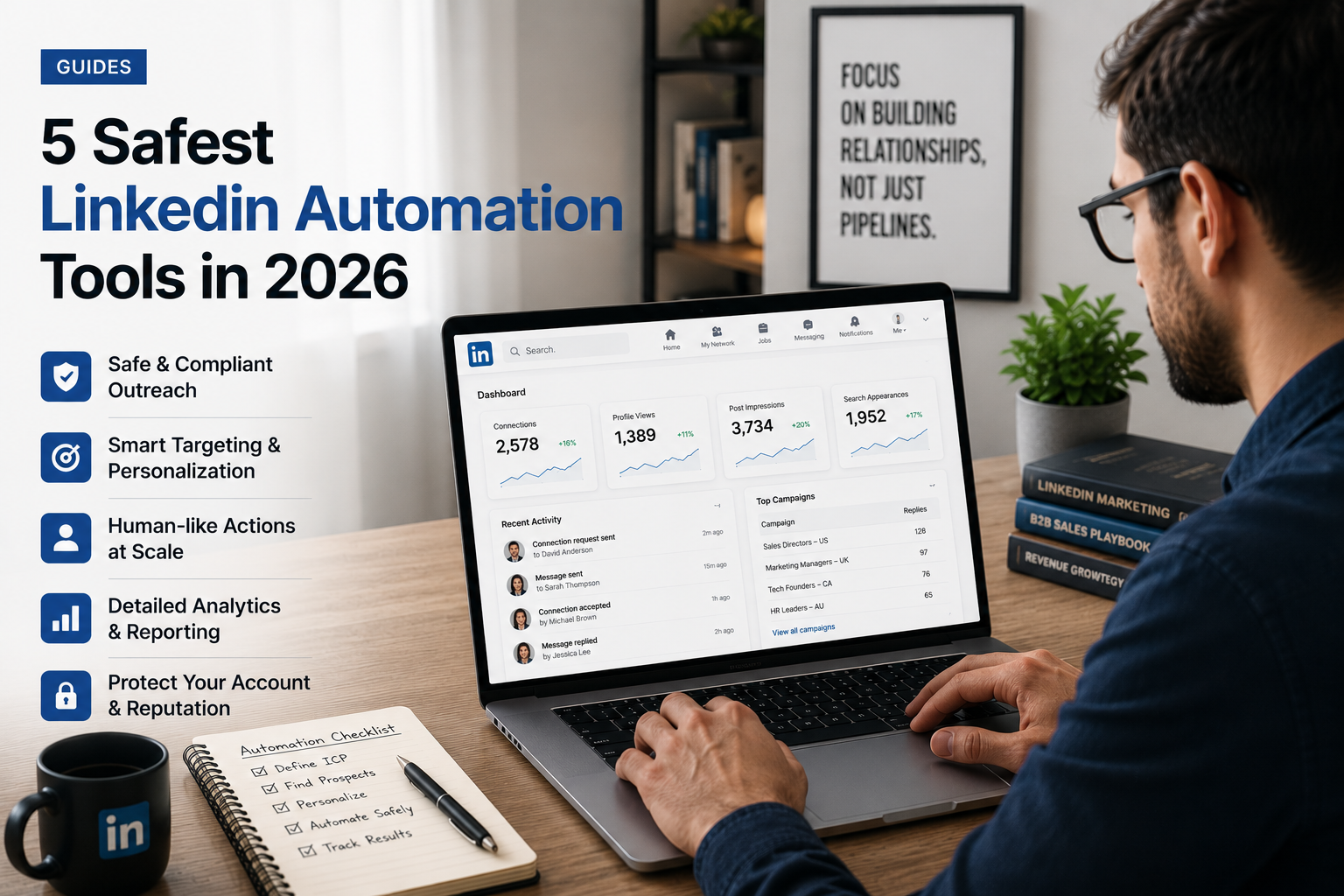 5 Safest LinkedIn Automation Tools in 2026 