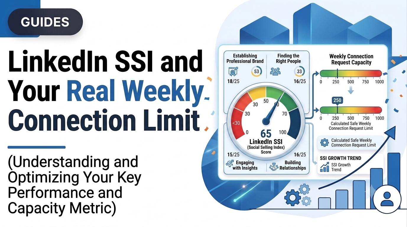 LinkedIn SSI and Your Real Weekly Connection Limit