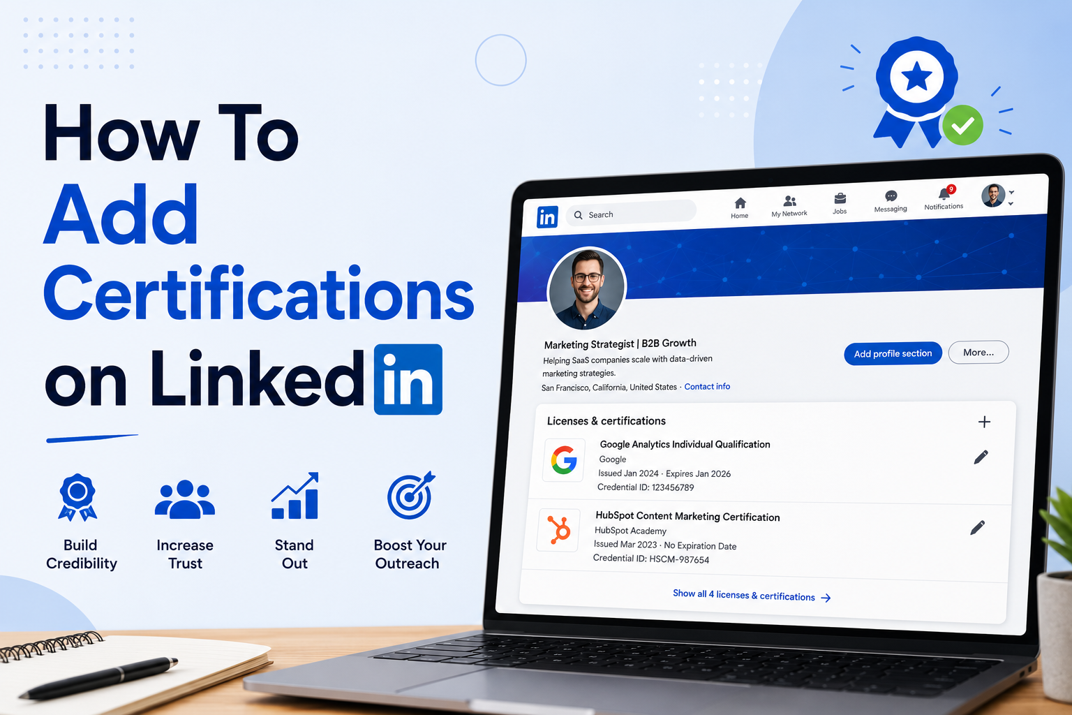 How To Add Certifications on LinkedIn (And Why They Supercharge Your Outreach)