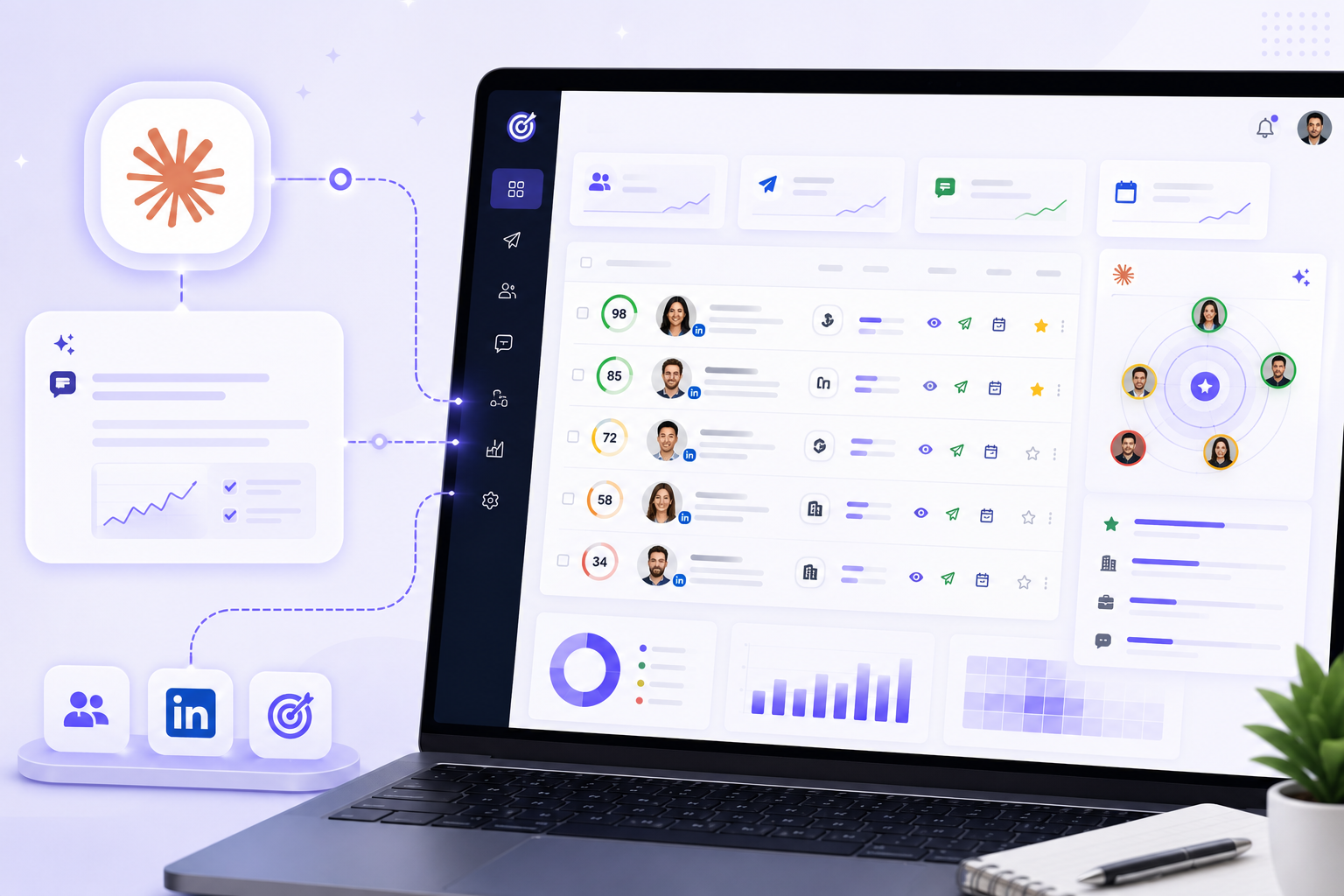 Claude + OutFlo: Score and Prioritize Your Warmest LinkedIn Leads Automatically