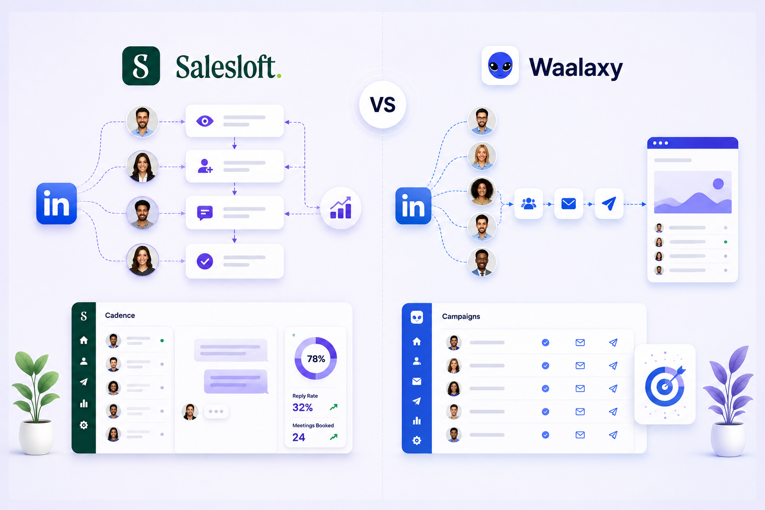 Salesflow vs Waalaxy: Which LinkedIn Automation Tool Fits Your Team in 2026?