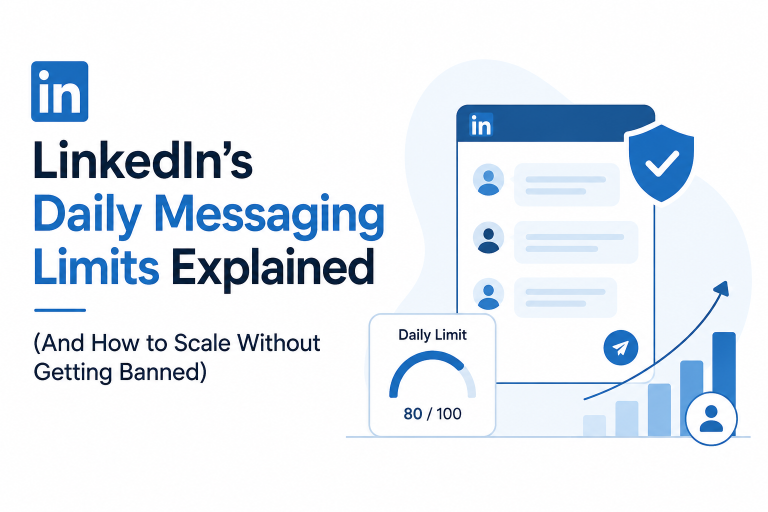 LinkedIn's Daily Messaging Limits Explained And How to Scale Without Getting Banned